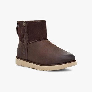 Ugg Classic Mini Zip Waterproof Alla Väderstövlar Herr Bruna (294651QBR)